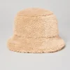 Cappello a secchiello Foxy Sherpa - Cammello