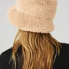 Cappello a secchiello Foxy Sherpa - Cammello