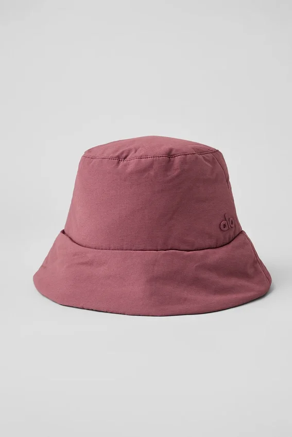 Cappello a secchiello imbottito Good Shade - Borgogna Tartufo
