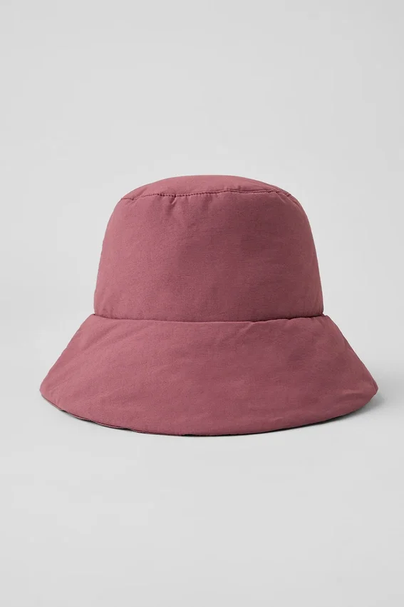 Cappello a secchiello imbottito Good Shade - Borgogna Tartufo