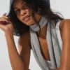 Cappello a secchiello in lana merino - Grigio melange sfumato