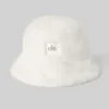 Cappello a secchiello in pelliccia sintetica - Avorio