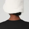 Cappello a secchiello in pelliccia sintetica - Avorio