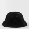 Cappello a secchiello Starstruck in pelliccia sintetica - Nero