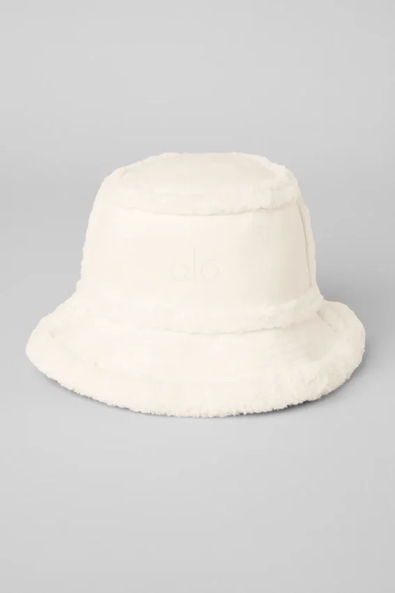 Cappello a secchiello Winterfun - Avorio