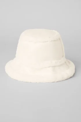 Cappello a secchiello Winterfun – Avorio