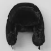 Cappello Starstruck in pelliccia sintetica - Nero