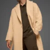 Cappotto da partita in lana - Cammello