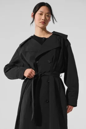 Cappotto lungo Daybreak - Nero