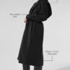 Cappotto lungo Daybreak - Nero