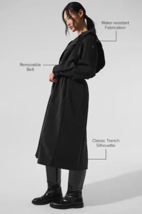 Cappotto lungo Daybreak – Nero