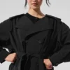 Cappotto lungo Daybreak - Nero