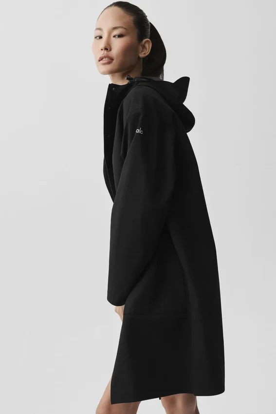 Cappotto lungo Rain or Shine - Nero