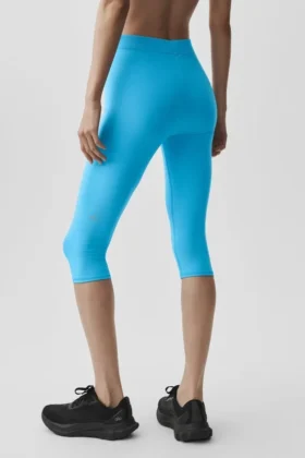 Capri Alosoft Iconic 90’S High-Waist – Blu azzurro