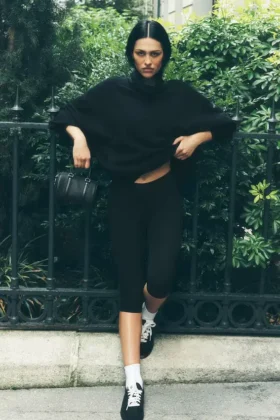 Capri Alosoft Iconic 90'S High-Waist - Nero