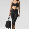 Capri Divine High-Waist in rete Airlift - Nero