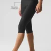 Capri Divine High-Waist in rete Airlift - Nero