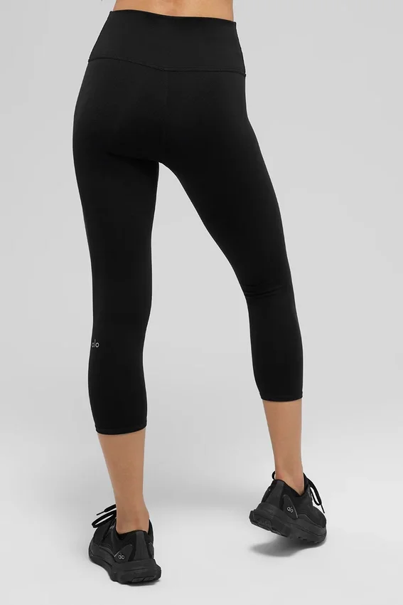 Capri High-Waist Airbrush di Alo | Leggings da donna