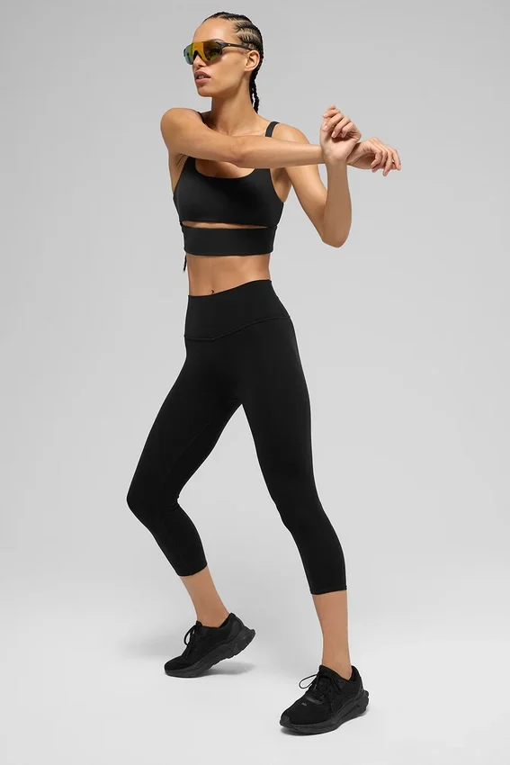 Capri High-Waist Airbrush di Alo | Leggings da donna