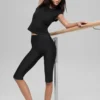 Capri High-Waist Airlift da 16'' - Nero