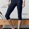 Capri High-Waist Airlift dal taglio slanciato - Blu navy