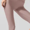 Capri High-Waist Airlift in rete “Just Right” - Taupe