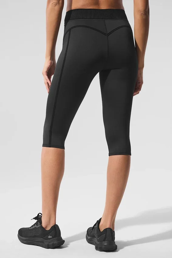 Capri High-Waist Airlift - Nero