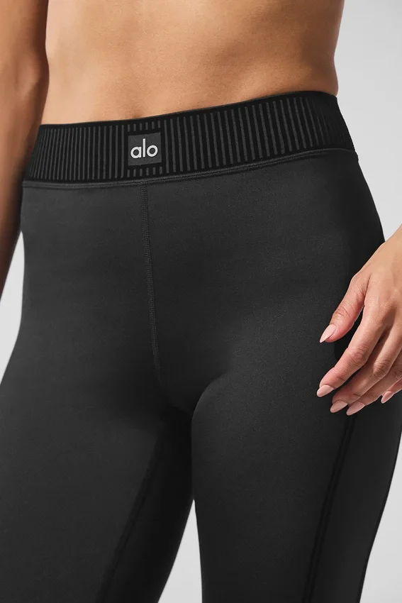 Capri High-Waist Airlift - Nero