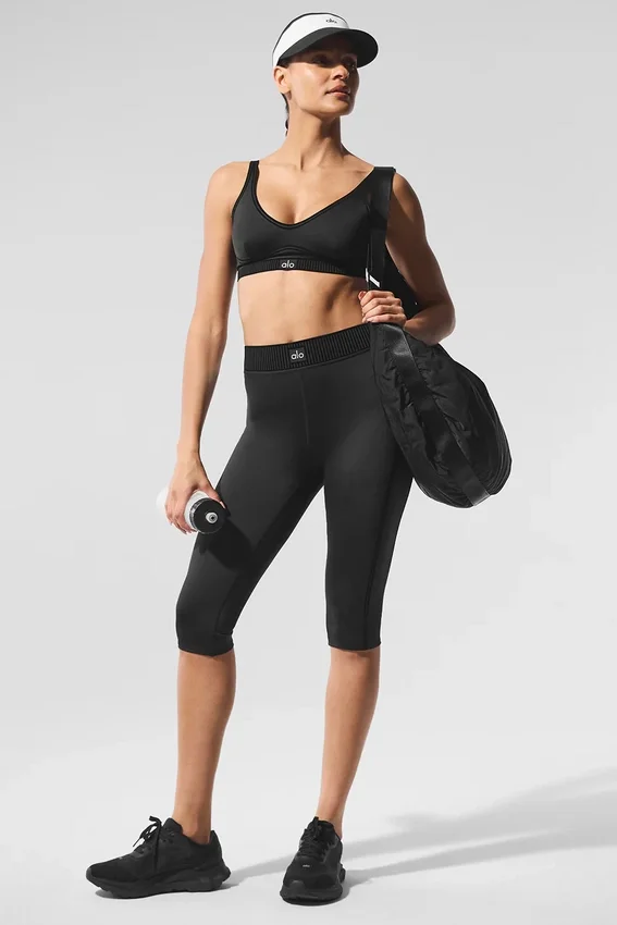 Capri High-Waist Airlift - Nero