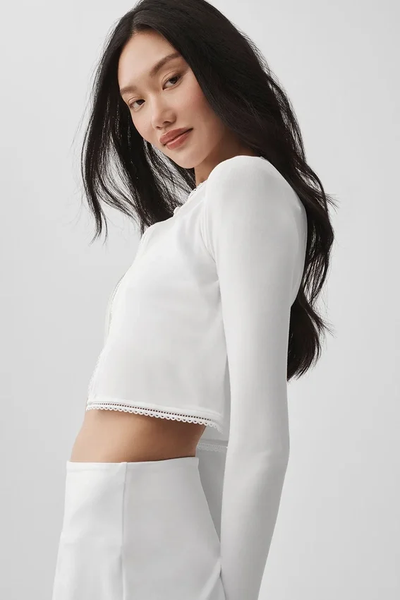 Cardigan Affection - Bianco