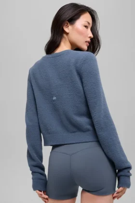Cardigan corto Maglione Snuggle Up – Bluestone