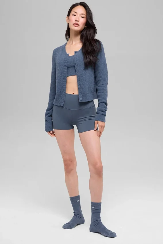 Cardigan corto Maglione Snuggle Up - Bluestone