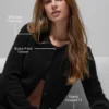 Cardigan corto New Class in lana e cashmere - Nero