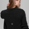 Cardigan corto New Class in lana e cashmere - Nero