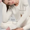 Cardigan corto New Class in misto lana e cashmere - Avorio
