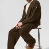 Cardigan Maglione Scholar - Espresso
