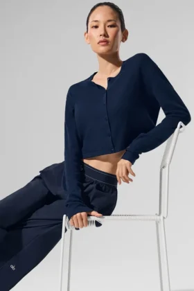 Cardigan Maglione Supernatural - Blu navy