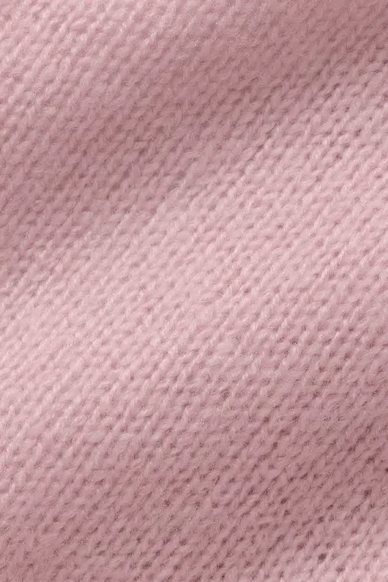 Cardigan New Class in misto lana e cashmere con chiusura a laccio - Rosa vintage