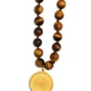 Collana Mala in occhio di tigre