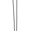 Collana Mala in onice nero