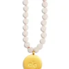 Collana Mala in quarzo rosa