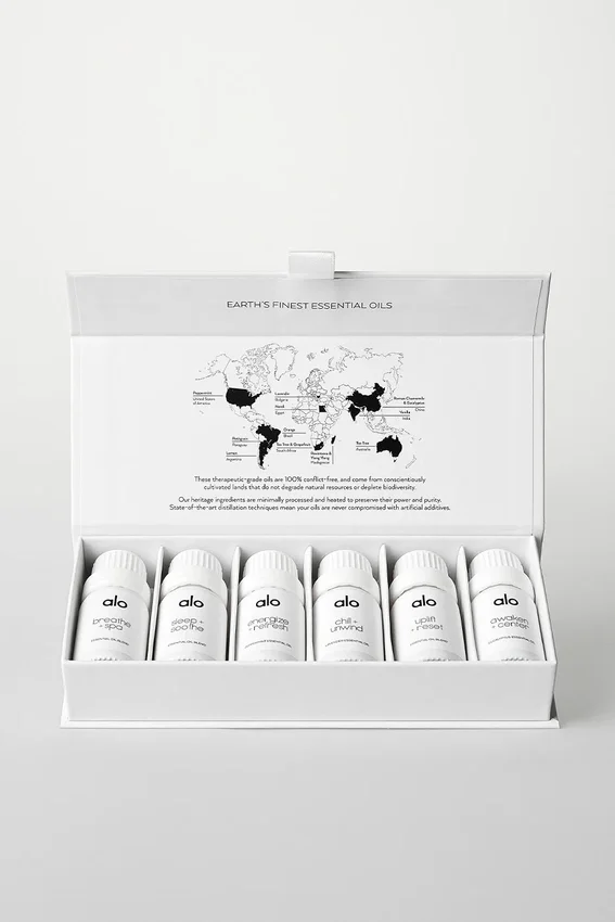Completo collezione di oli essenziali