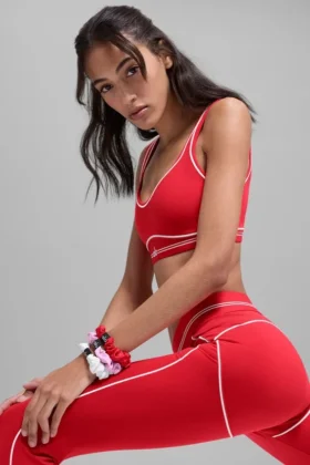 Confezione da 3 mini elastici Fresh – Rosso brillante/Rosa cuore caramella/Bianco