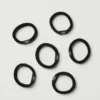Confezione da 6 elastici per capelli Untangled - Nero