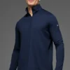 Conquer 1/4 Zip Reform maniche lunghe - Blu navy
