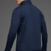 Conquer 1/4 Zip Reform maniche lunghe - Blu navy