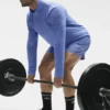 Conquer 1/4 Zip Reform maniche lunghe - Blu Provenza
