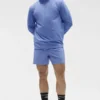 Conquer 1/4 Zip Reform maniche lunghe - Blu Provenza
