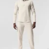 Conquer 1/4 Zip Reform maniche lunghe - Bone