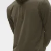 Conquer 1/4 Zip Reform maniche lunghe - Verde oliva